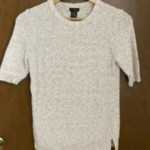 Ann Taylor Short Sleeve Sweater Top
